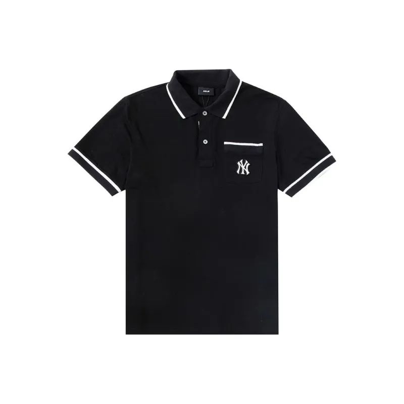 MLB New York Yankees Polo Shirts Unisex Black-0