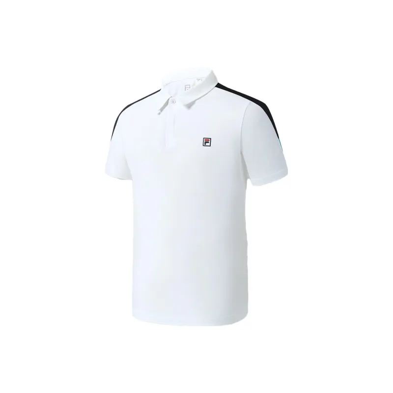 FILA Polo Shirt Men's Jade White-0