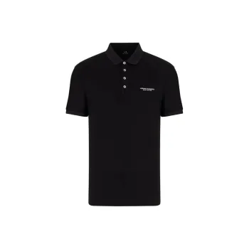 ARMANI EXCHANGE Logo print Polo Shirt