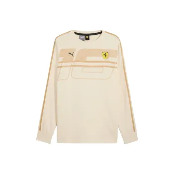 PUMA Camisa De Manga Larga Scuderia Ferrari Desert Sun Para Hombre