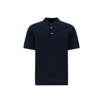 Beams Plus Polo Shirt Men's Marine Blue