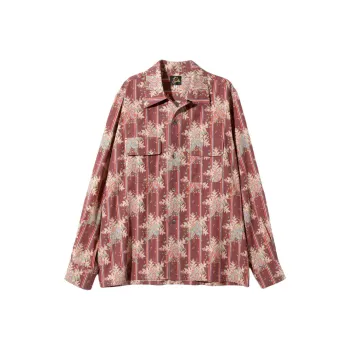 Needles All Over Motif Printed Long Sleeved Shirt