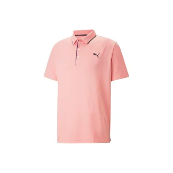 PUMA Mattr Bridges Polo De Golf Mattr Bridges Homme Polo Shirt Men's Pink