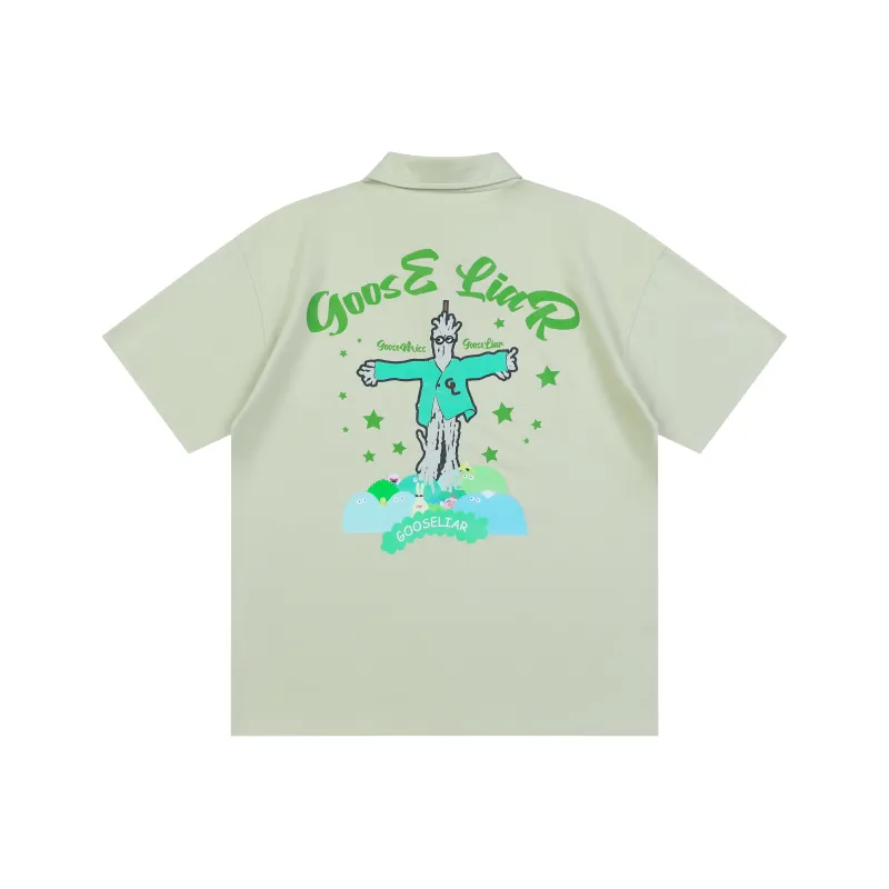 GOOSELIAR Polo Shirts Unisex-15