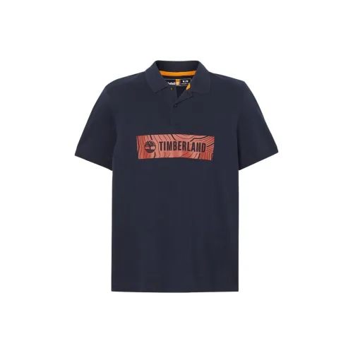 Timberland Polo Shirt Men's Dark Blue