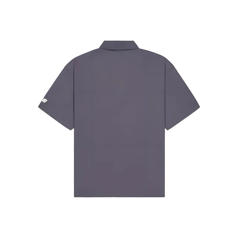 New Balance NB Athletics Inc Polo Shirt Men's Dark Purple-1