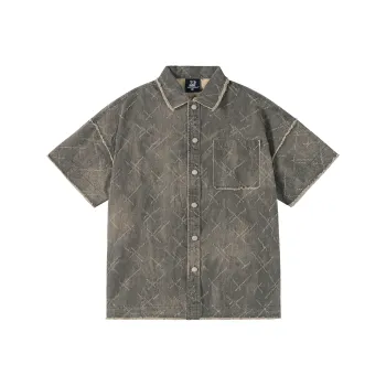 XINYINSU SS24 Shirt Unisex Couple's Gray