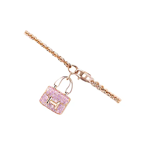 HERMES Bracelets Women's Rose Gold