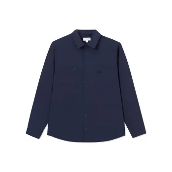 LACOSTE Shirts Men Navy Blue