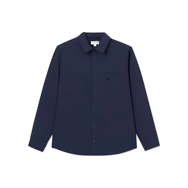 LACOSTE Shirts Men Navy Blue-0