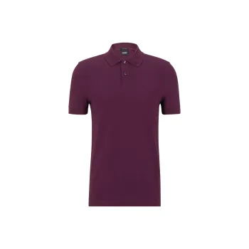 HUGO BOSS Polo Shirts Men Purple