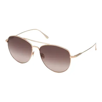 TOM FORD Metal Aviator Sunglasses Men's Gold