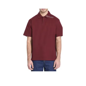 GUCCI Logo print Polo Shirt