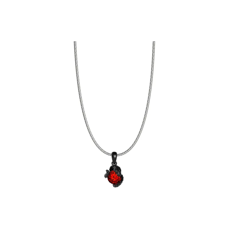 ICEGANG White Gold Plated Copper Necklaces Unisex-0