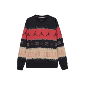 JORDAN Essentials Sweatshirts Men Red Black