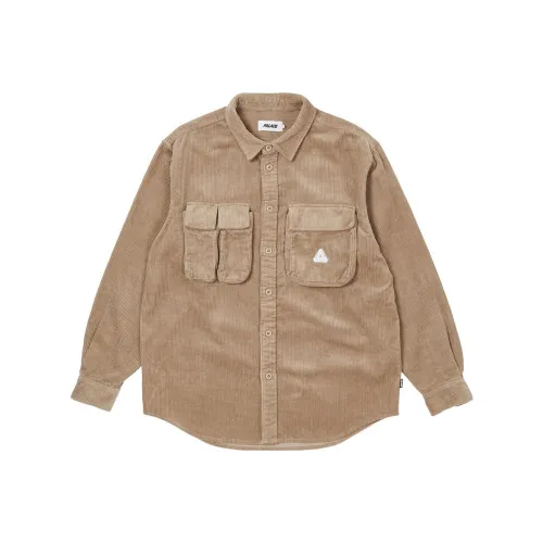 PALACE Cargo Cord Shirt 'Stone'