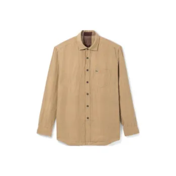 LACOSTE Shirts Men Brown