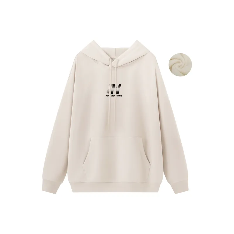 Anyveiw Crew Neck Thickened Pullover Long Sleeved Sweatshirt Unisex-37