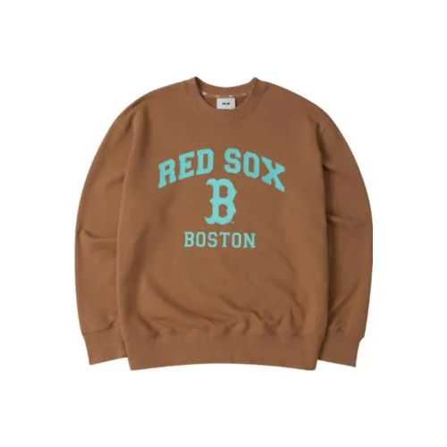 MLB Boston Red Sox Sweatshirt Unisex Dark Beige