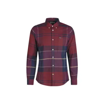 BARBOUR Shirts Men Red