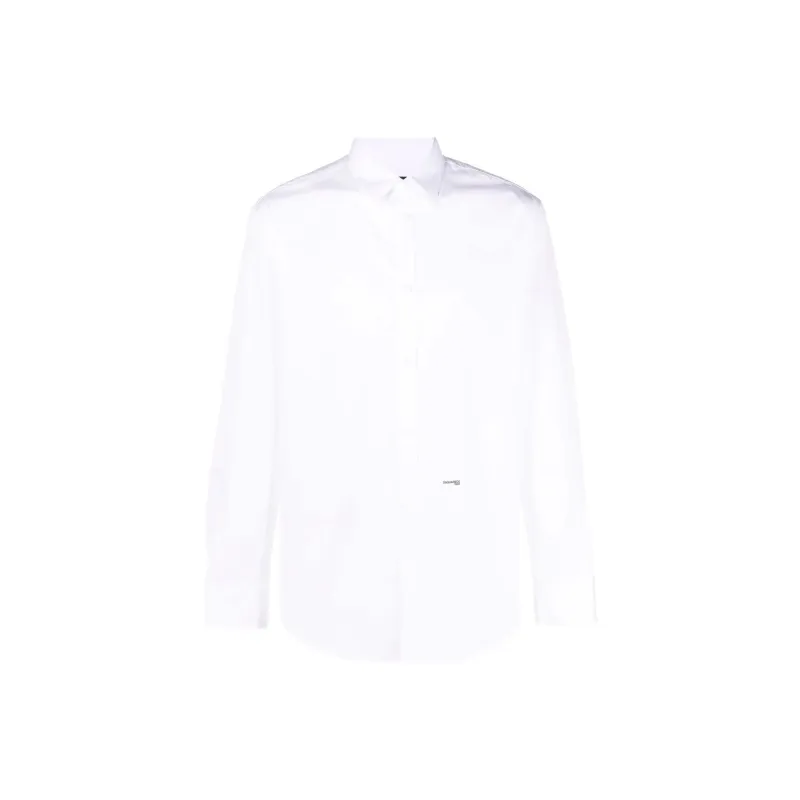 DSQUARED2 Logo print Long sleeve Shirt-0