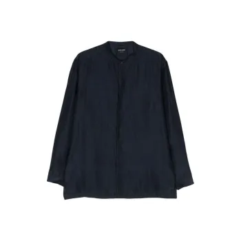 GIORGIO ARMANI Long-sleeve Silk Shirt