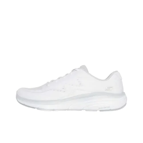 Skechers D'Lux Comfort 2.0 Low Top Training Shoes Women's White