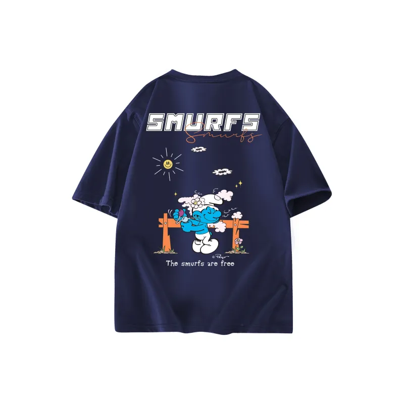 The Smurfs T Shirts Unisex-18