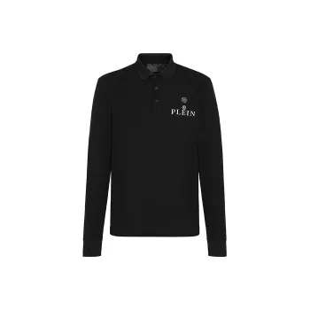 PHILIPP PLEIN FW22 Polo Shirt Men's Black