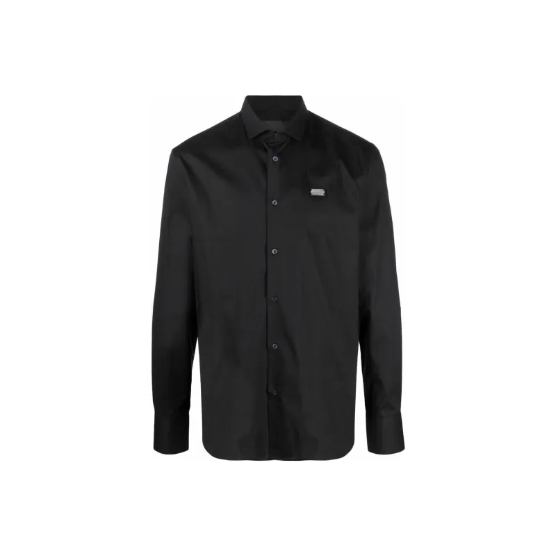PHILIPP PLEIN SS22 Shirt Men's Black-0