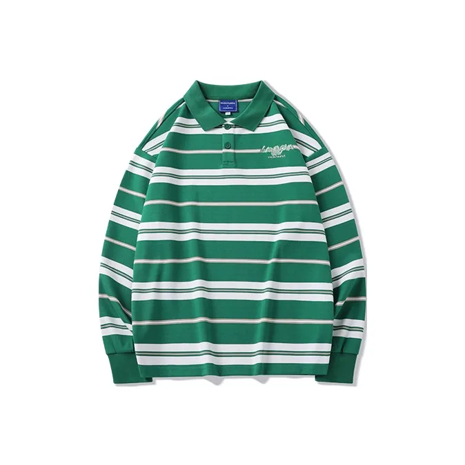 LAMLICKA Polo Shirts Unisex Green-0
