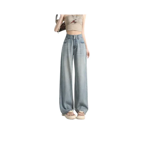 FAIRWHALE Jeans Women's Denim Blue