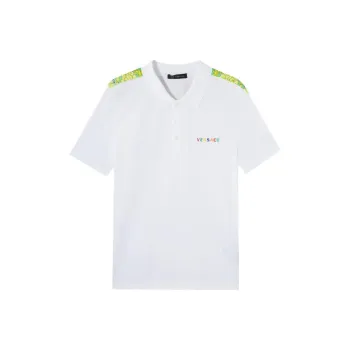 VERSACE Polo Shirts Men White
