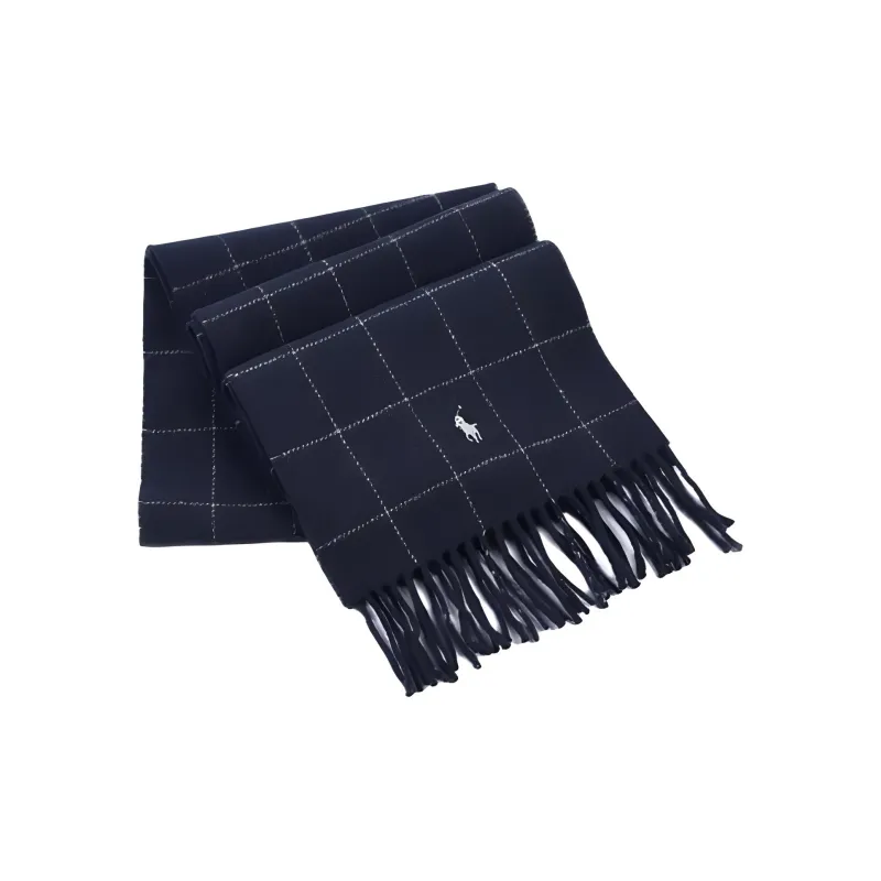 Polo Ralph Lauren Knit Scarves Unisex Marine Blue-3