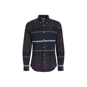 BARBOUR Shirt Men's Classic Black Slate