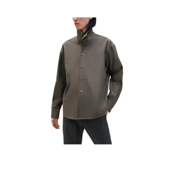HERMES Shirts Men Dark Green