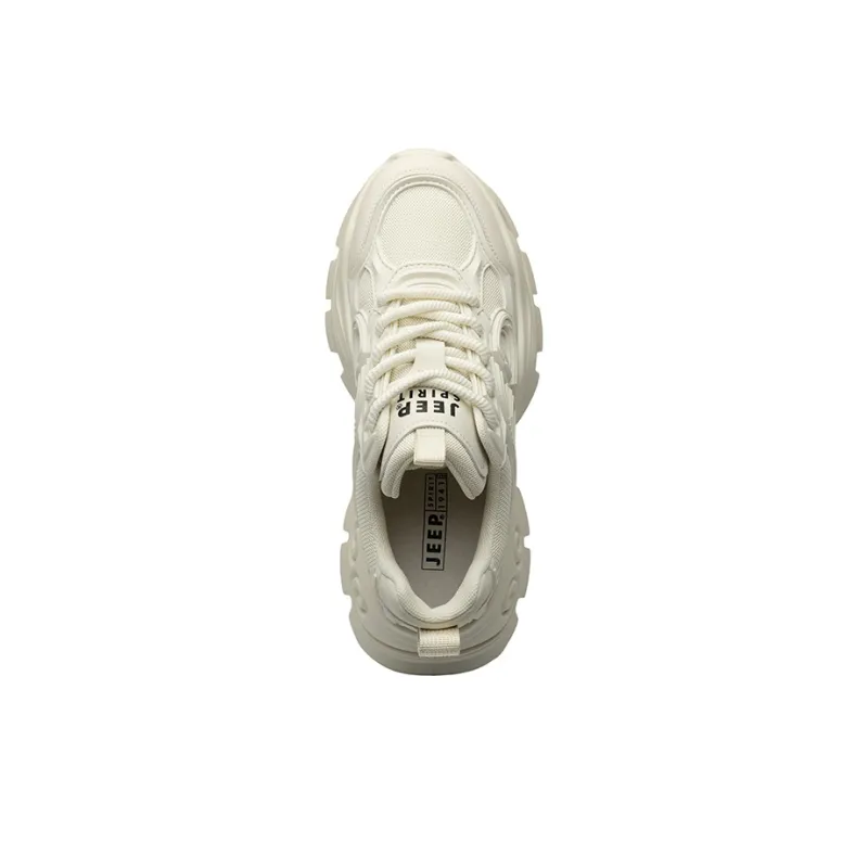 JEEP SPIRIT Chunky Sneakers Men Low Top Beige-6