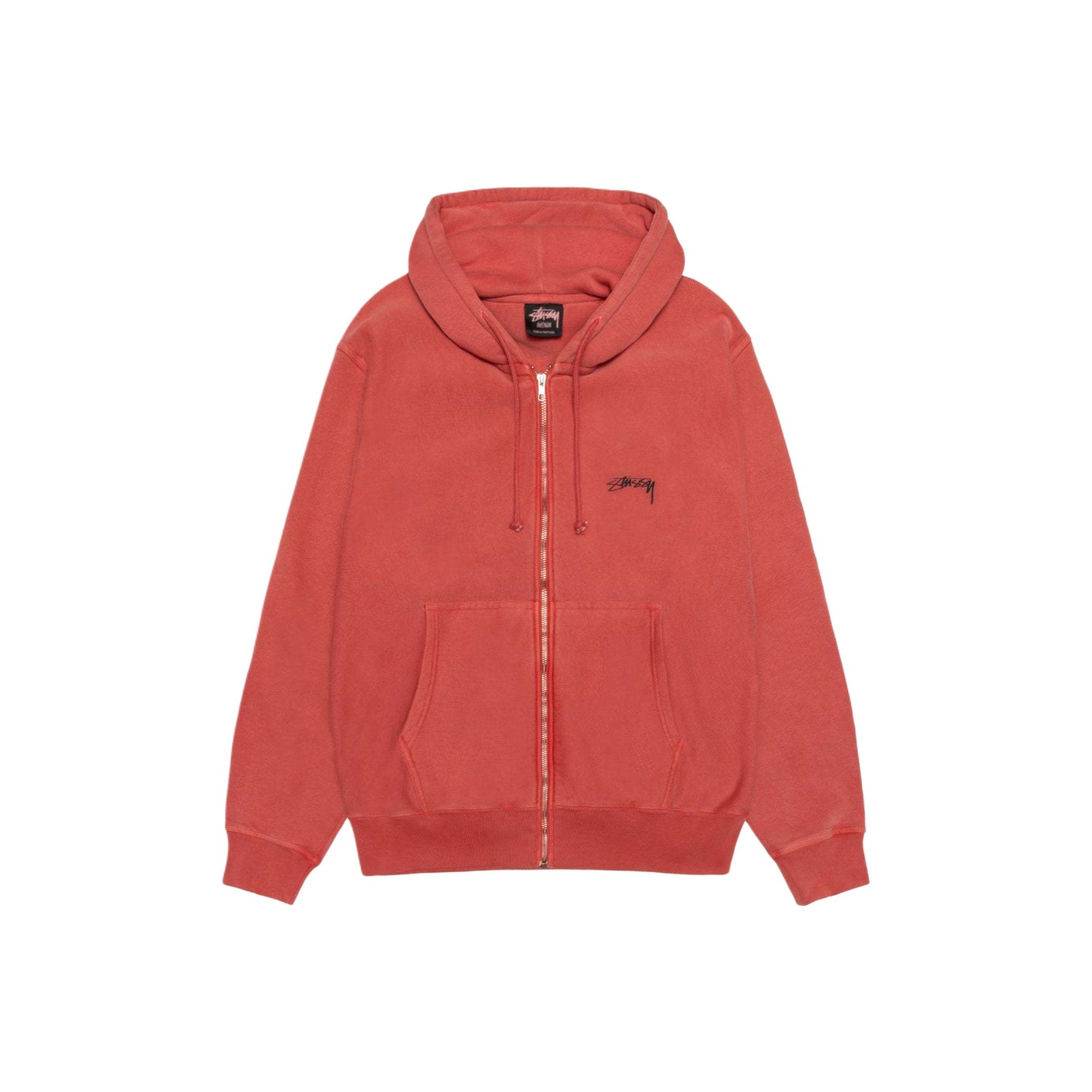 Buy Stussy Basic Zip Hoodie 'Stone' - 1974870 STON | GOAT