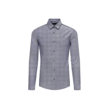 HUGO BOSS Polo Shirts Men Uniform Blue