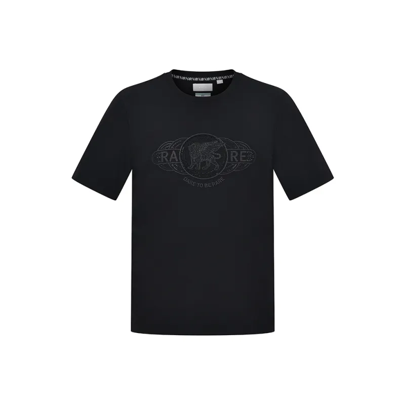 RARE T Shirts Men Black-0