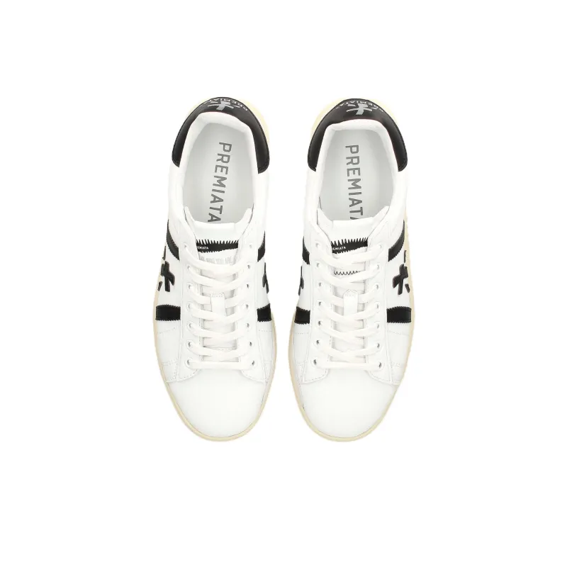 PREMIATA Russel Low Top Skateboard Shoes Men's White-5