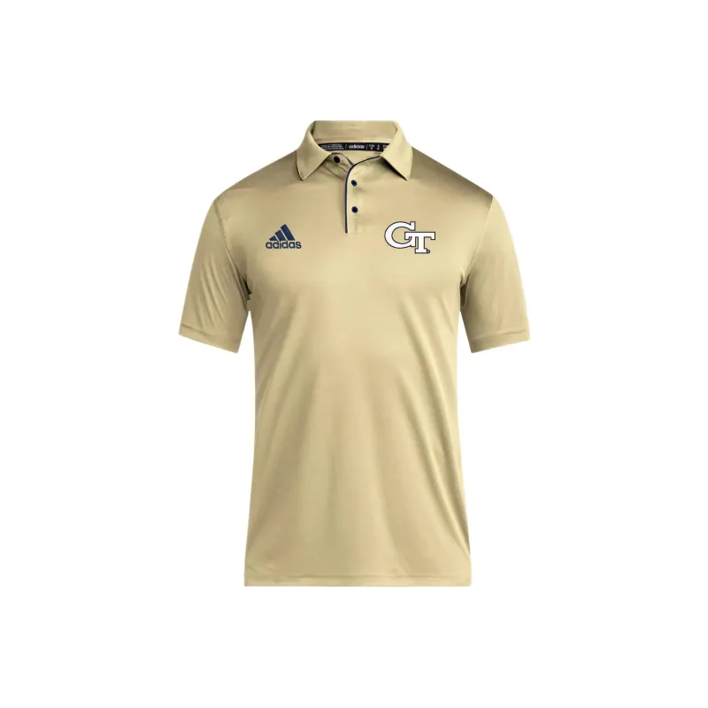 Adidas Free Shipping With AdiClub Georgia Tech Coached Polo-0