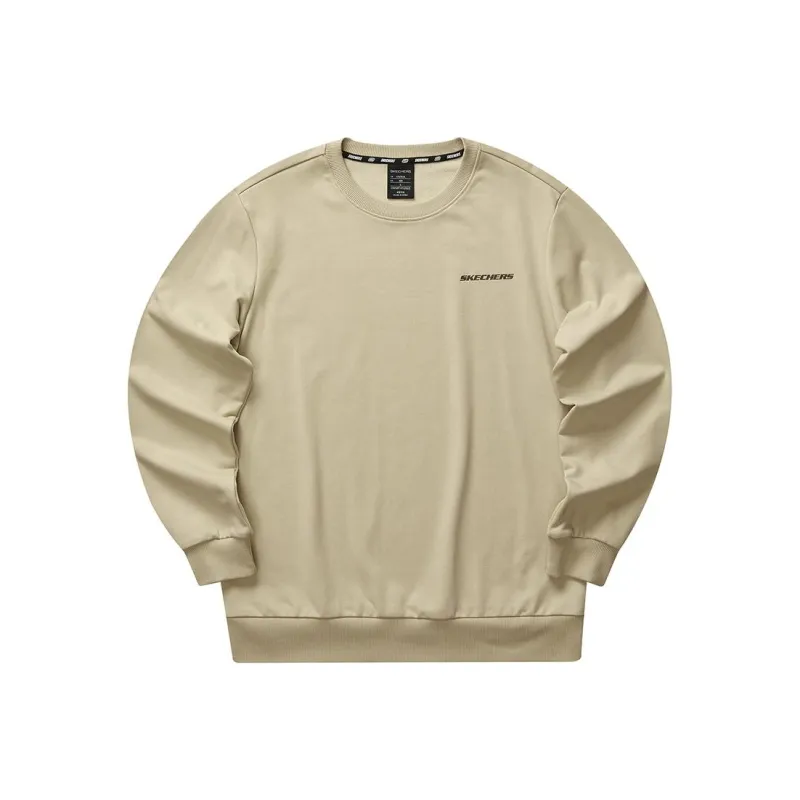 Skechers Colorful Sweatshirt Men's Irish Cream-0
