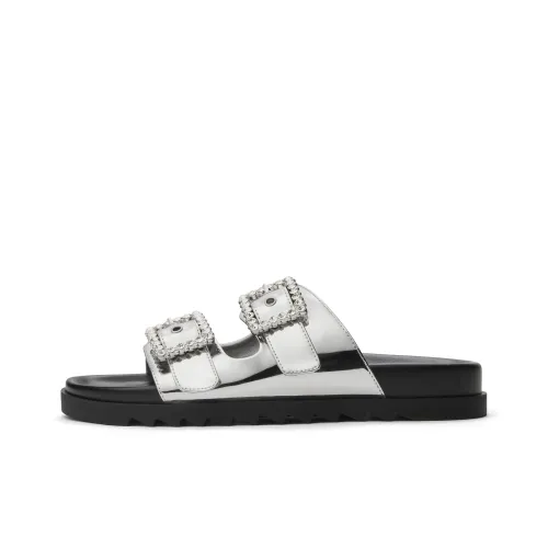 CHARLES&KEITH Composite Sole Slide Slippers 2cm Women's