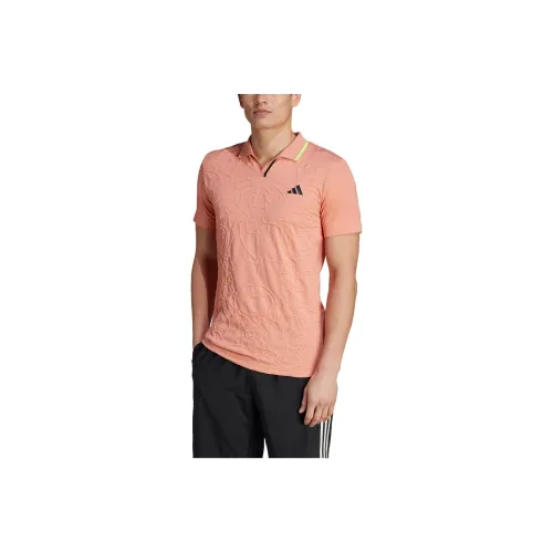 Adidas 2023 British Tennis Grand Slam Series SS23 Polo Shirt Men's Earth Brown
