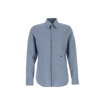 GUCCI Gg Embroidered Buttoned Shirt