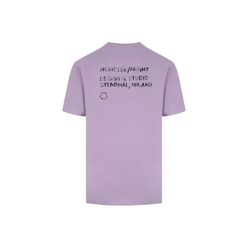 Moncler X Fragment Maglia Short Sleeve T Shirt-1