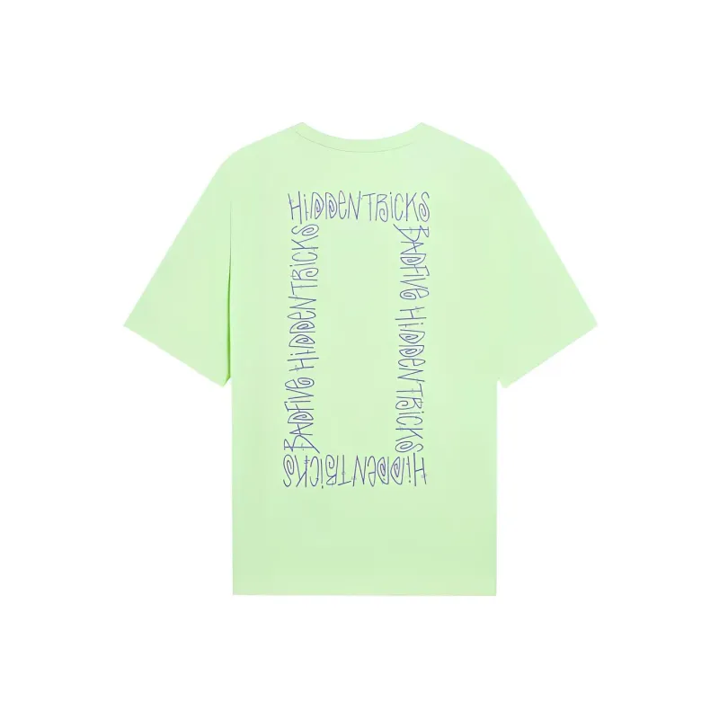 LiNing T Shirt Men's Fluorescent Ice Green-1