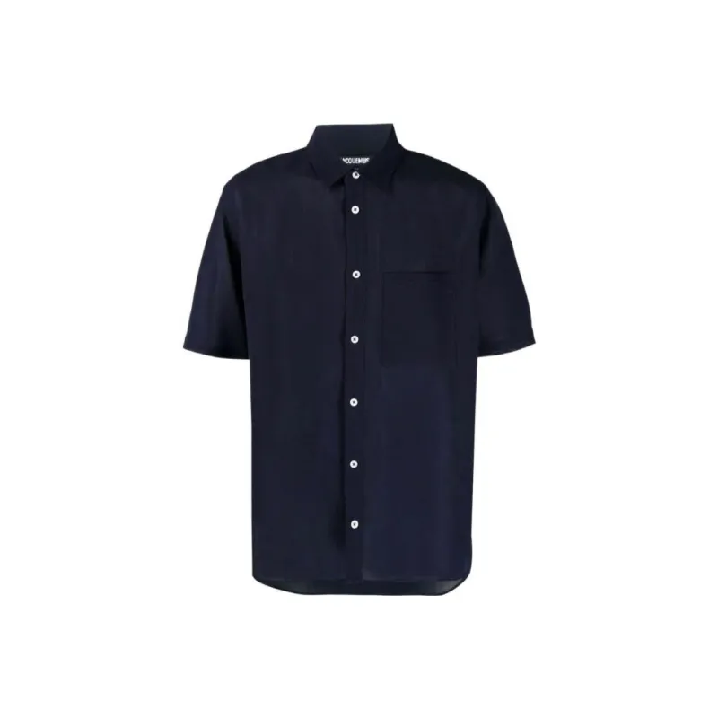 Jacquemus La Chemise Melo Short Sleeve Shirt-0