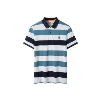 Timberland Polo Shirt Men's Blue, White, Multicolor